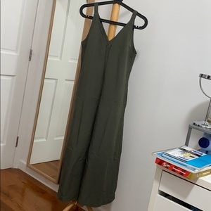 Uniqlo green jumpsuit